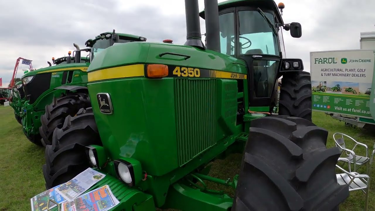 1987 John Deere 4350 4WD 7.6 Litre 6-Cyl Diesel Tractor (138HP)