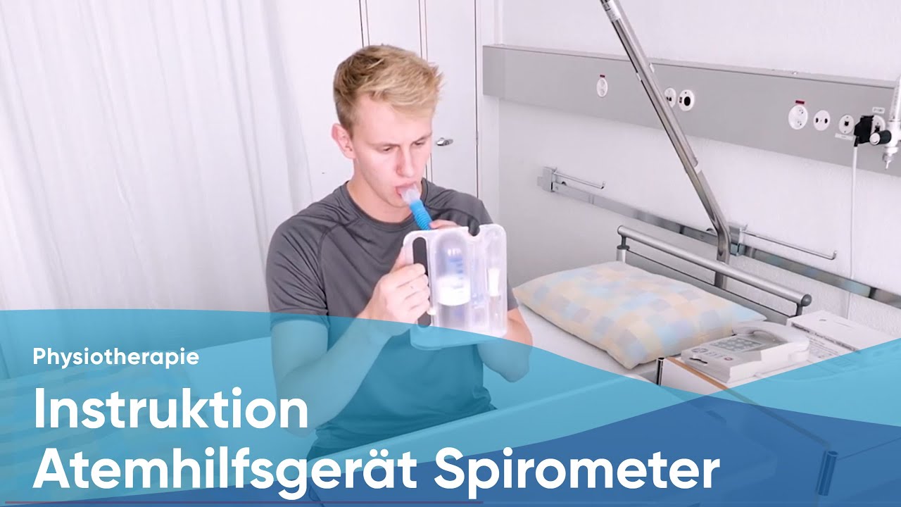 Atemhilfsgerät Spirometer
