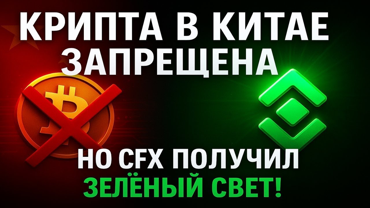 🔥CONFLUX: CFX | ЗЕЛЕНЫЙ СВЕТ И ПОДДЕРЖКА ОТ ПРАВИТЕЛЬСТВА КИТАЯ! ТЕМНАЯ ЛОШАДКА НА 10Х!