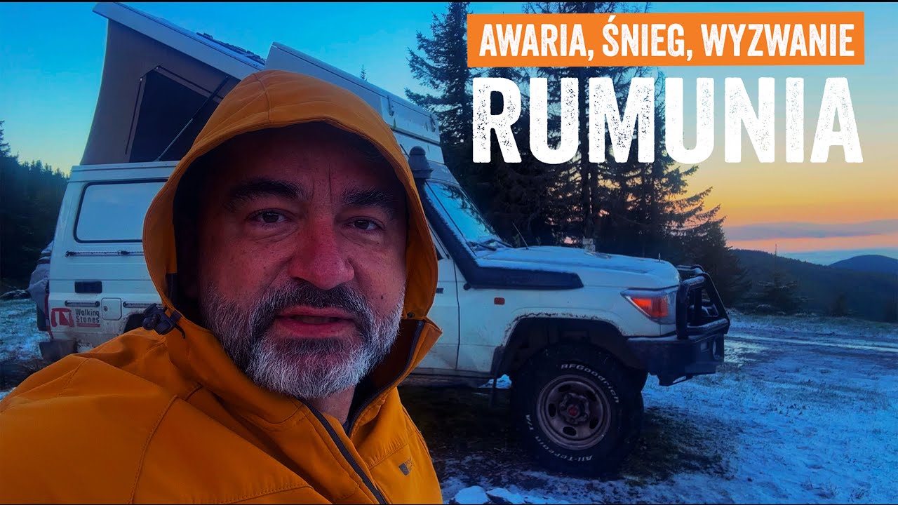 Awaria, śnieg i surowy off-road… 🔥 Rumunia 4x4 w stronę Kaukazu