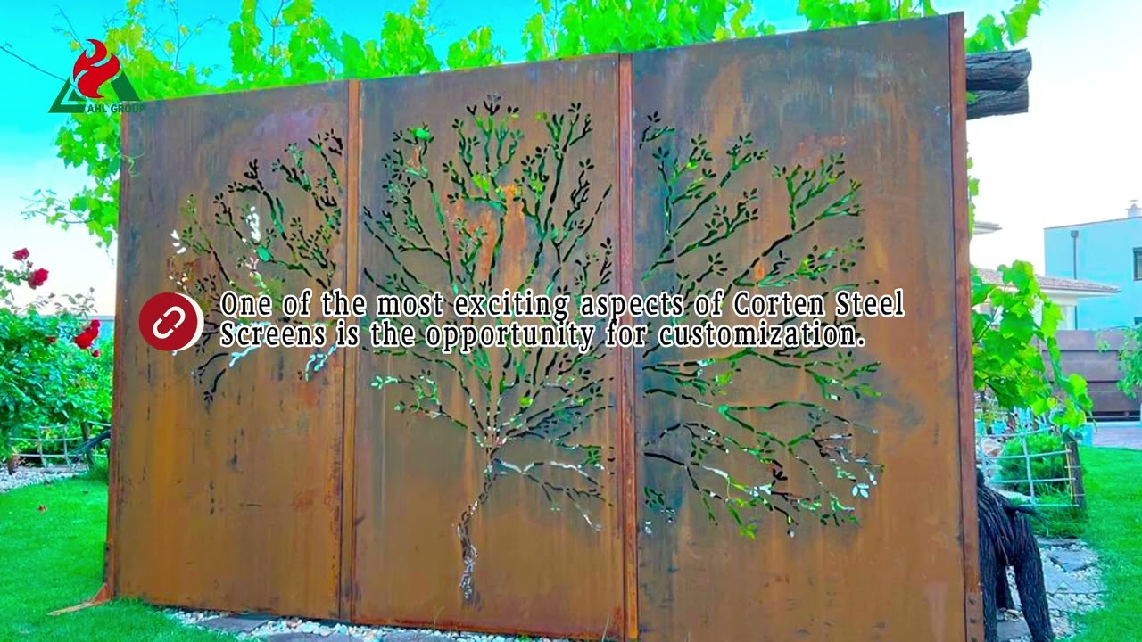 Rustic Style Outdoor Privacy Screen Panels#screen #fence