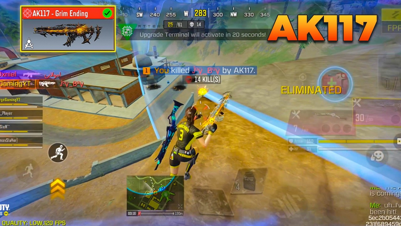 AK117 Still Meta In Season 11!😮 | Outgun & Outplay Custom Lobby With Best AK117 Gunsmith!
