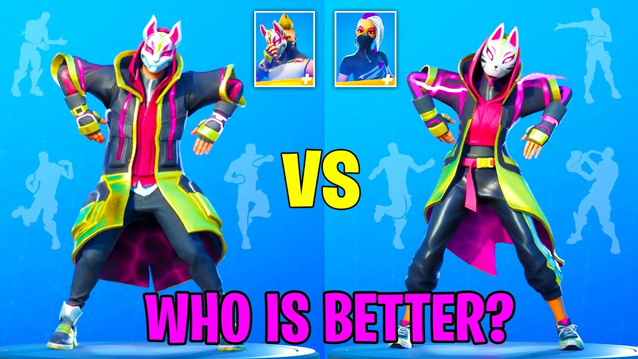 DRIFT vs. CATALYST in Fortnite Dances Battle