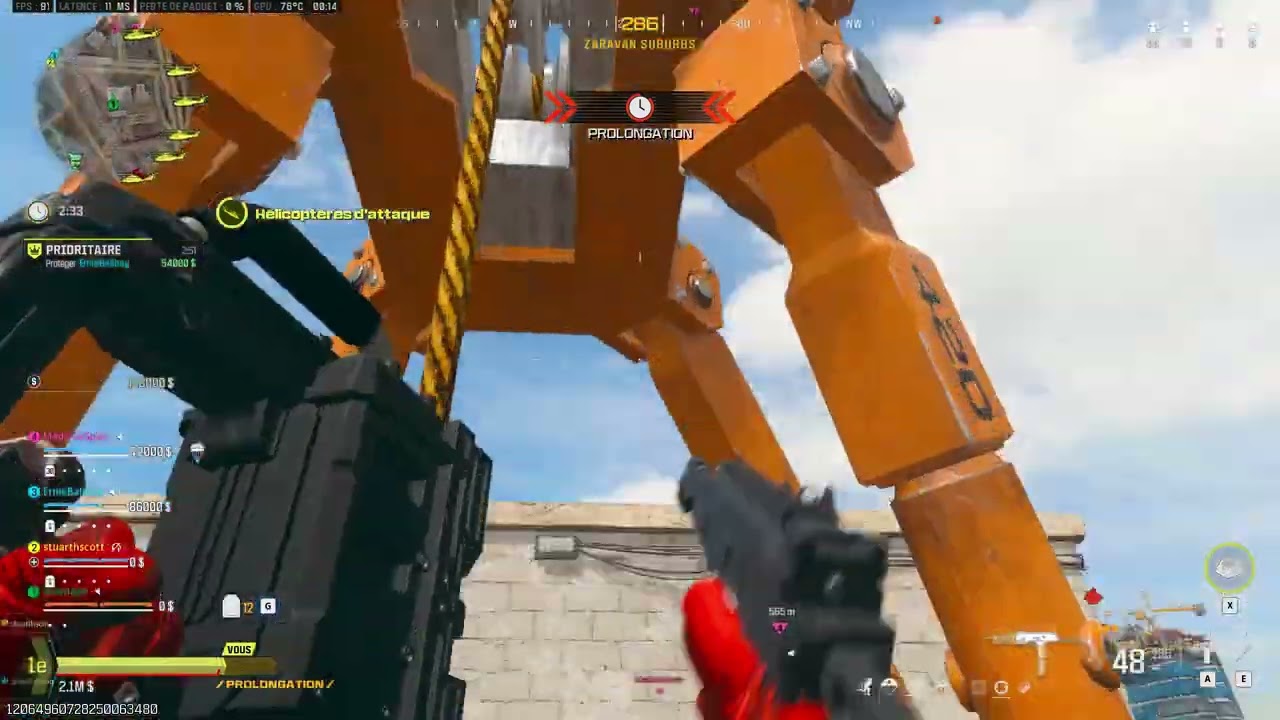 part 2,  50 fps 1080p warzone 3 top one in looting mode rtx 3060 8gb i5 11400h 16gb ram