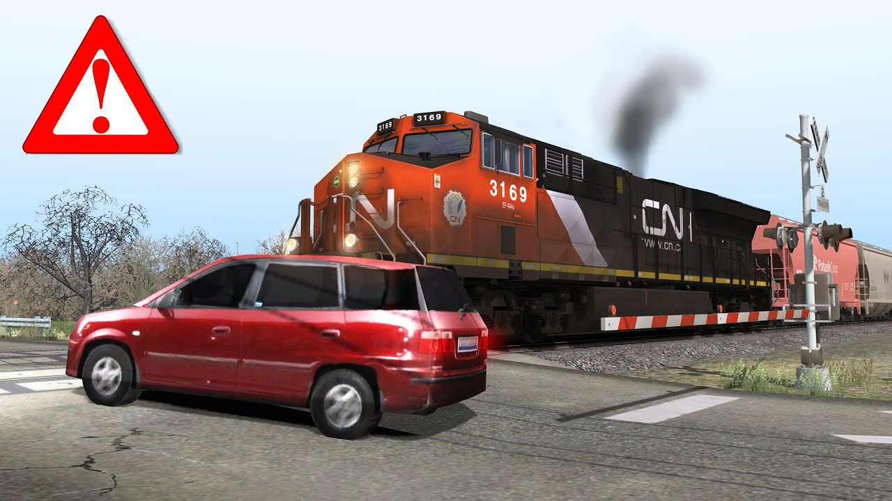 CN Train Crash❗️⚠️