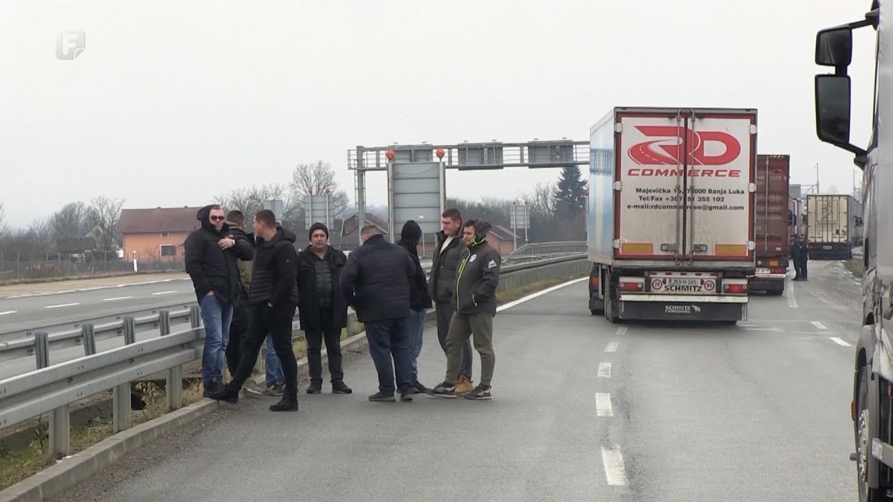 Blokada granica na Zapadnom Balkanu: Prijevoznici iz BiH, Srbije i Crne Gore u protestu