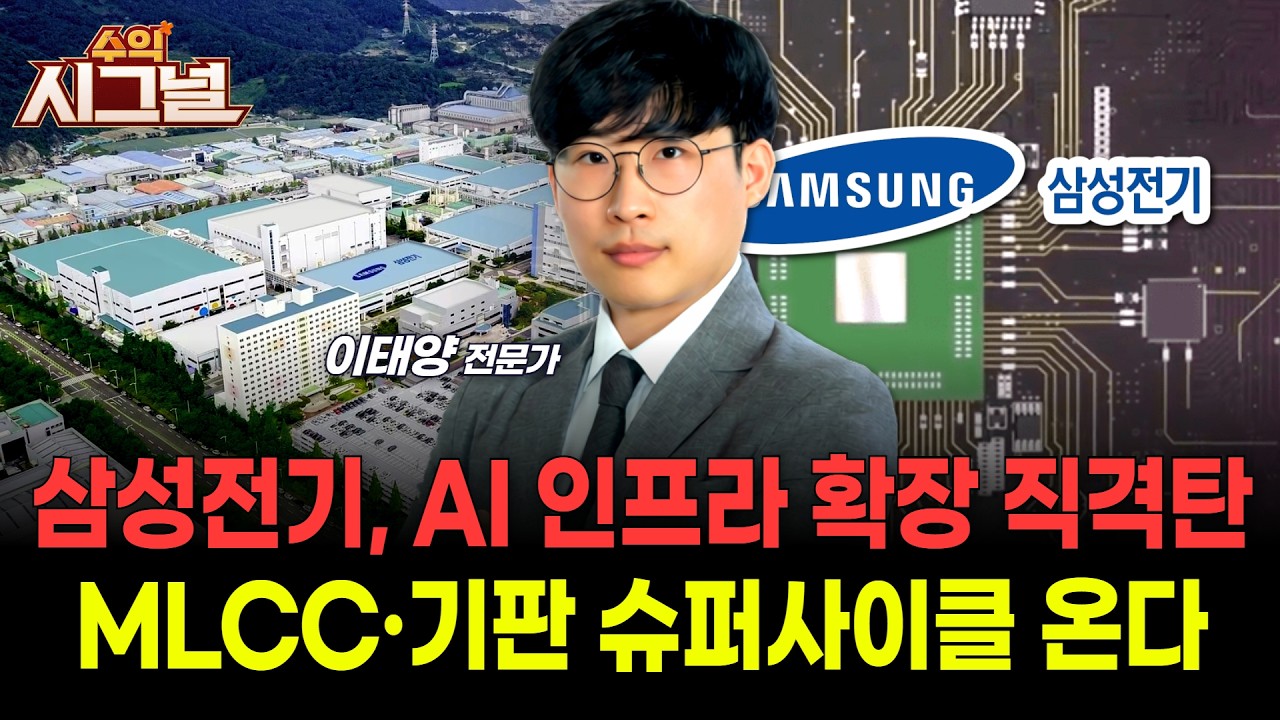 삼성전기, AI 인프라 확장 직격탄 MLCC&middot;기판 슈퍼사이클 온다