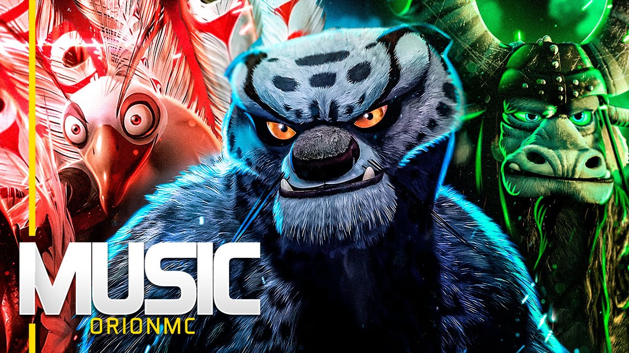 Sombras Ardilosas | Tai Lung - Shen - Kai (Kung Fu Panda) | ORION MC Ft. IanZola e Ninja Raps