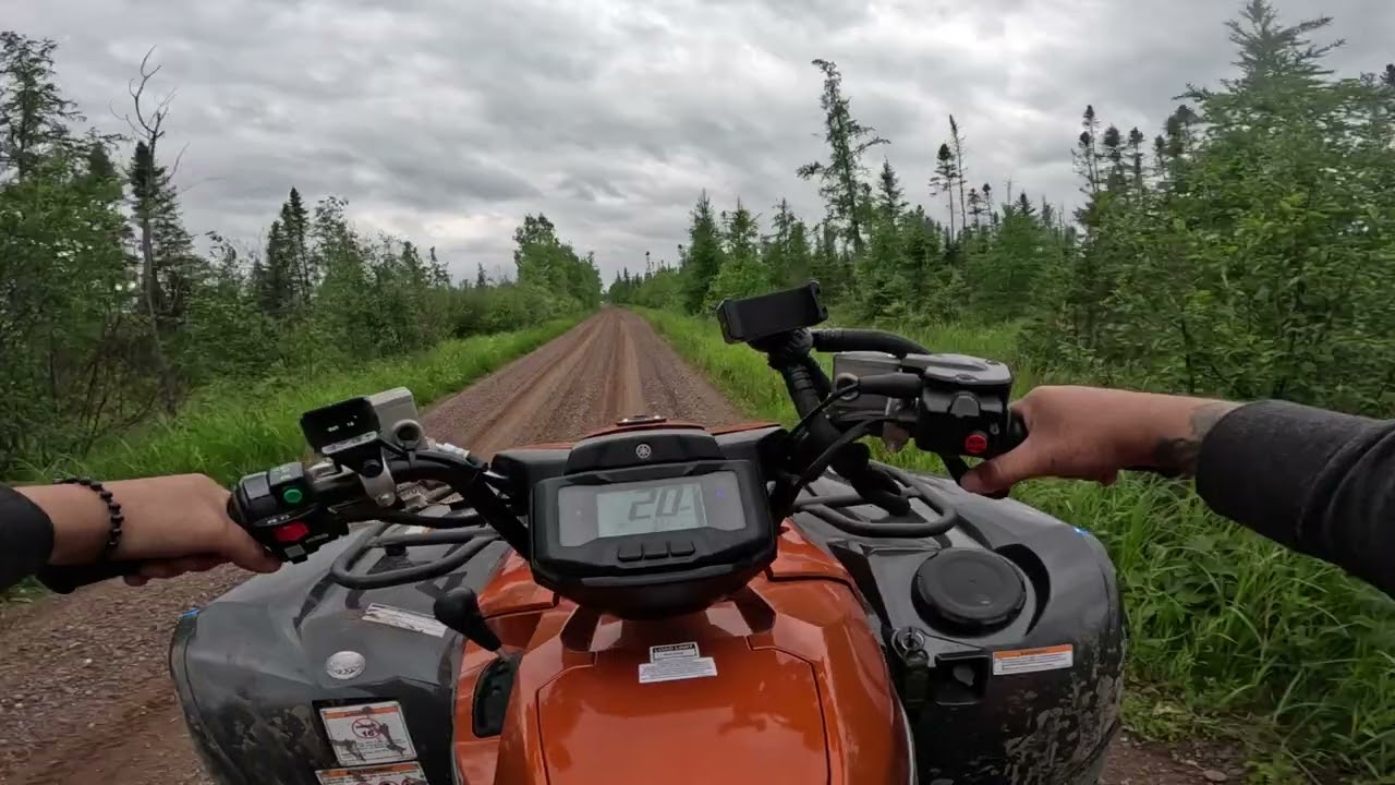 Yamaha grizzly 700 SE EPS. Wisconsin Trails Wild River Trails Northern Wisconsin ATV Trails