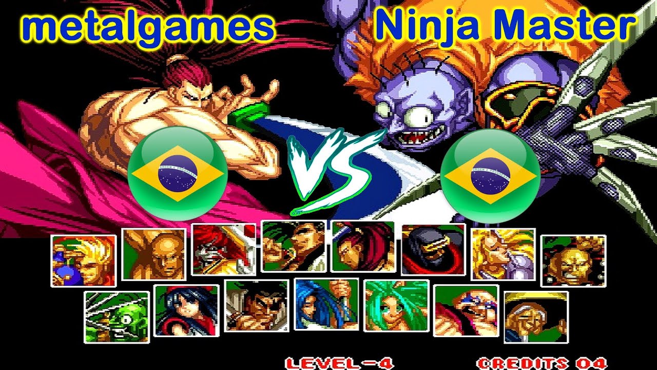 Samurai Shodown 2 - metalgames vs Ninja Master FT10