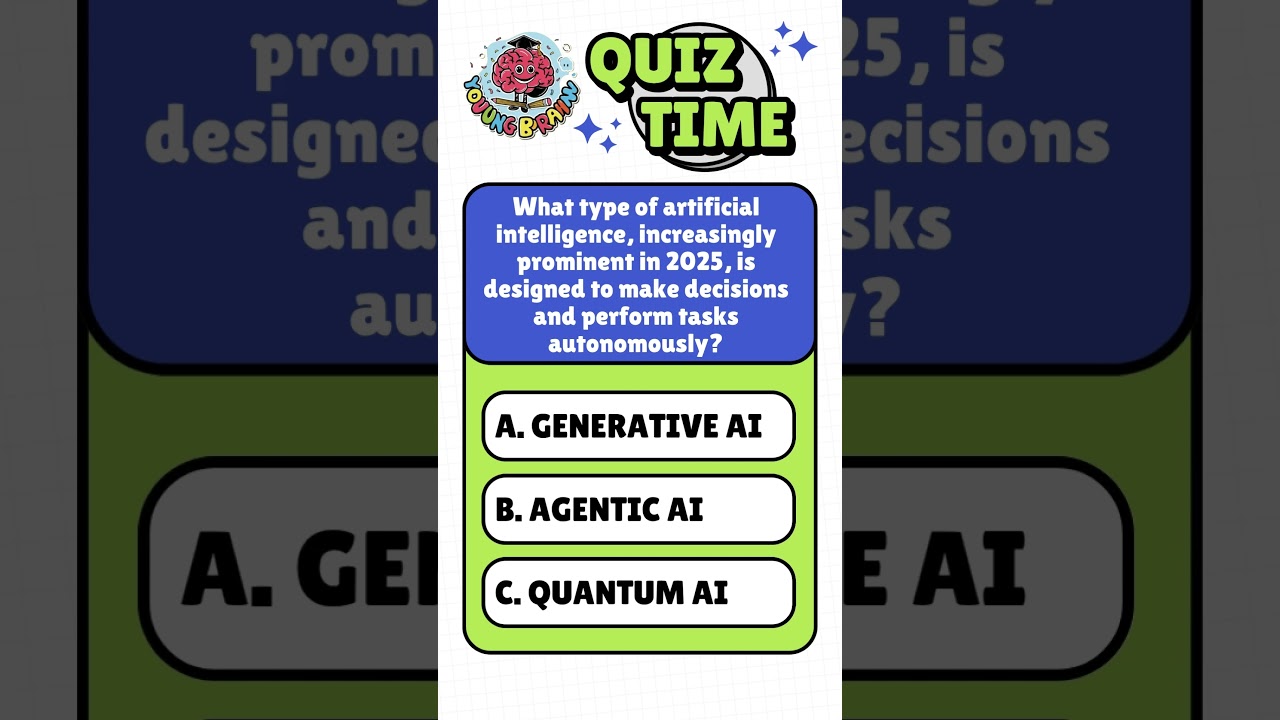 Stay smart with the tech of tomorrow! #shorts #generativeai #agenticai #QuantumAI #ai #quiz #smart