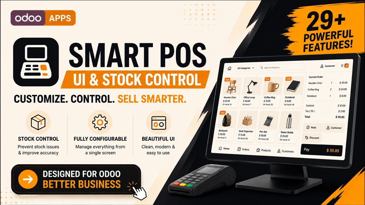 Ultimate Odoo POS UI Customization Guide | 29+ Features | Odoo Hub