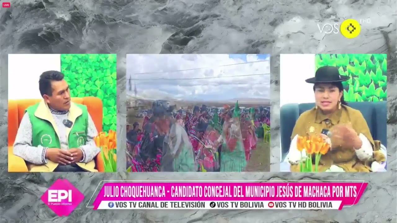 Julio Choquehuanca Triguero, candidato a concejal por el municipio de Jesús de Machaca por MTS