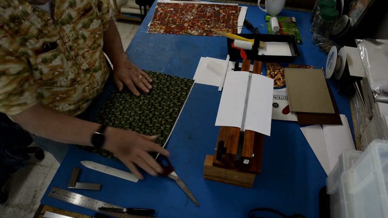 Making a perfect bound book in fifteen minutes