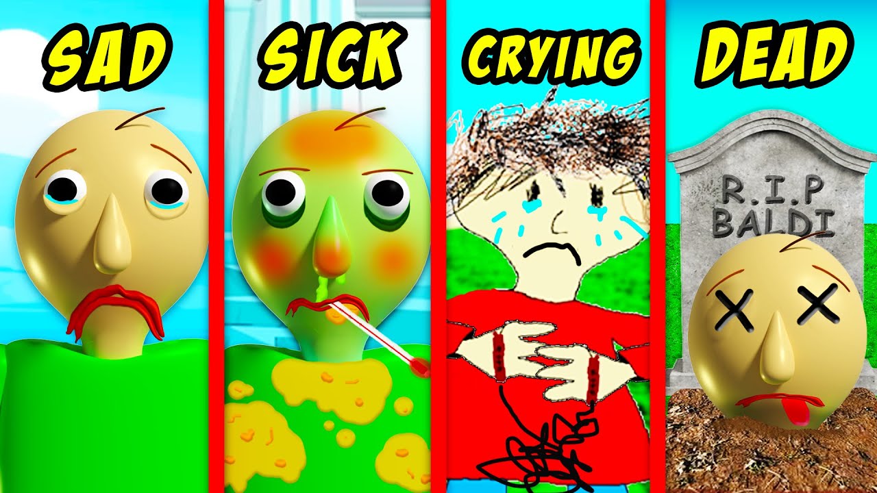 The SADDEST EVER BALDI Moments!