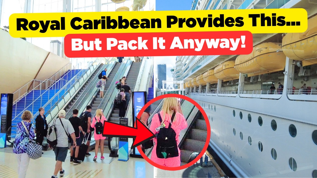 8 Things To Bring On A Royal Caribbean Cruise (Even Though It's Included)