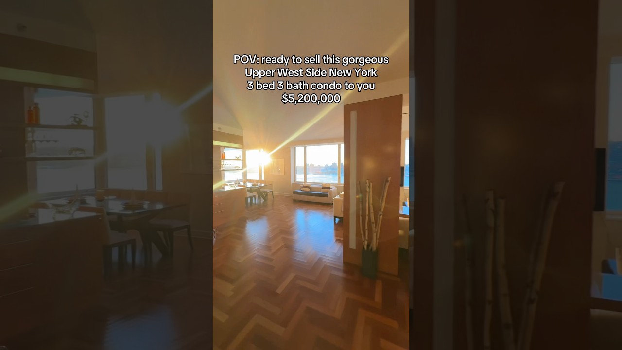 You will love sunsets here  ❤️ 🌆 #newyork #apartmenttour #apartment #manhattan #home #realtor ￼#us