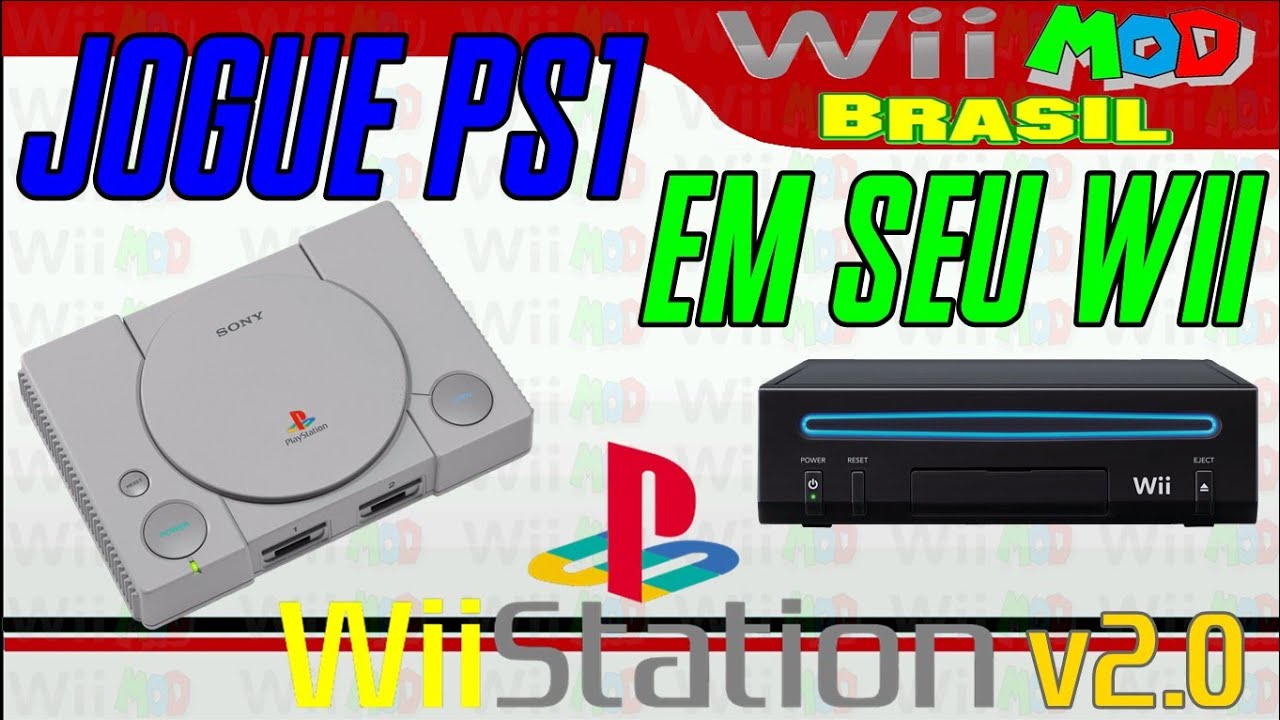 (175) WiiStation v2.0 - Ps1 no Wii 2023