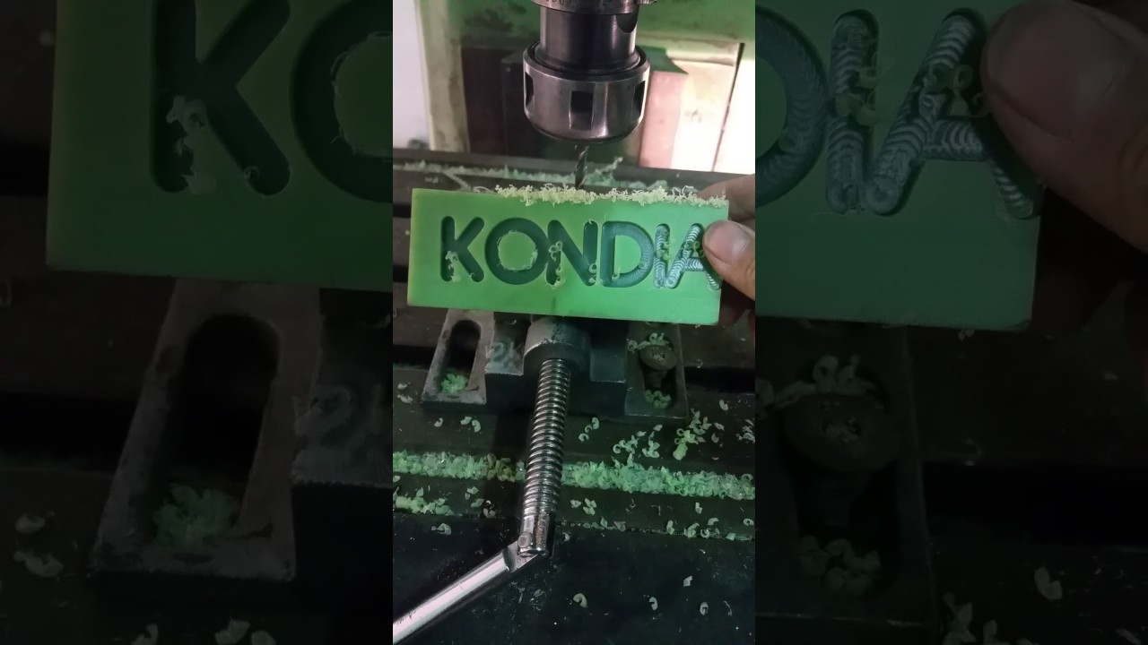 Mecanizando con kondia powermill fv1  y mach3