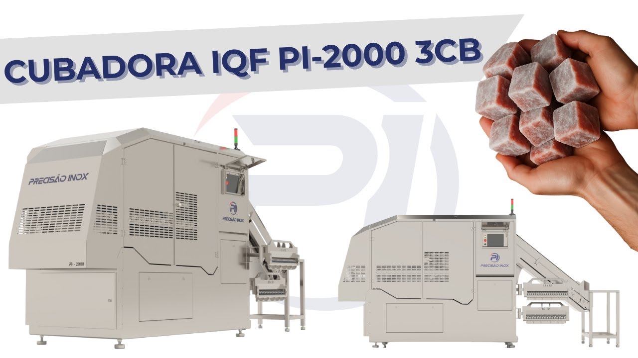 Precis&atilde;o Inox | Cubadora IQF PI-2000 3CB