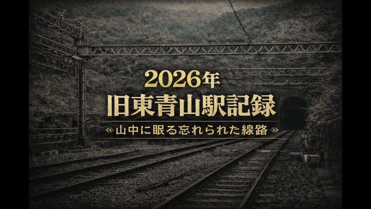 ２０２６年　旧近鉄大阪線　旧東青山駅　旧東青山変電所　総集編