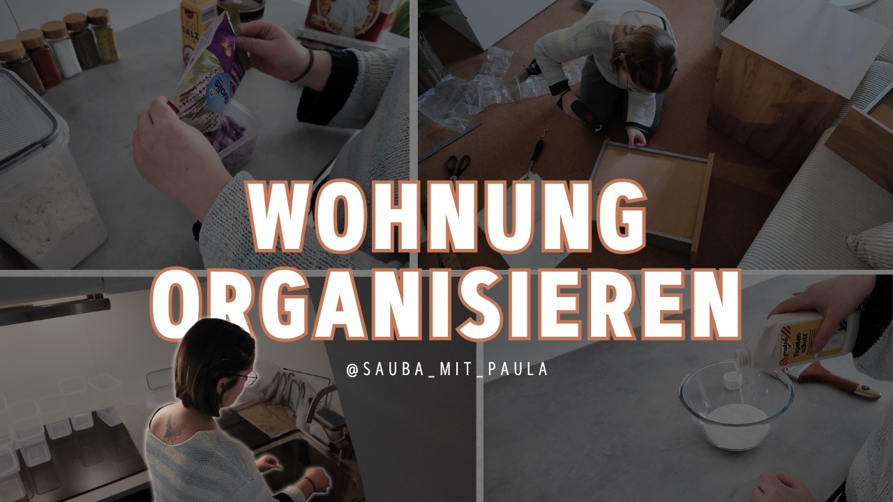 Kompletter Wohnungs-Reset | Schränke organisieren & Möbel aufbauen!