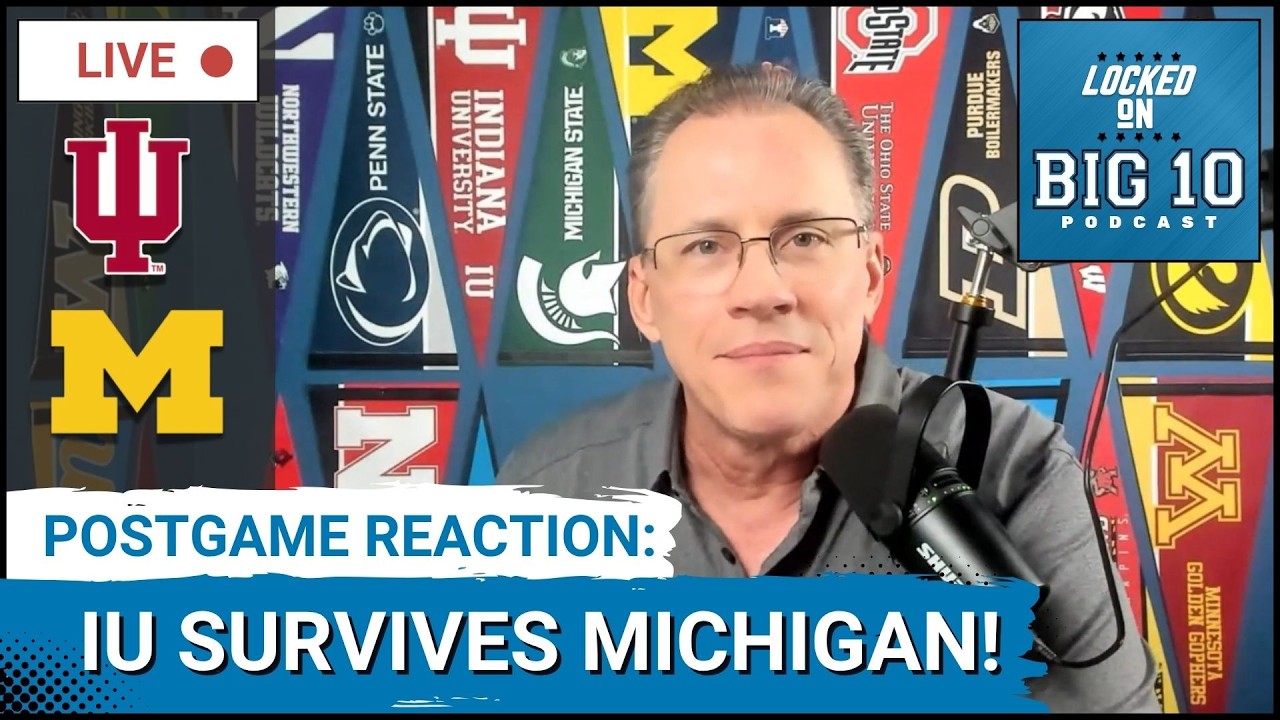 LIVE REACTION: Indiana Needs OVERTIME to beat Michigan as Tommy Carr Debuts, Josh Hoover Struggles!