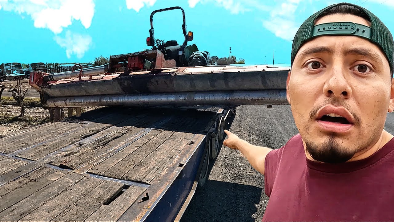 Casi Pierdo El Tractor En La Carretera…..Todo Salió Mal❗️