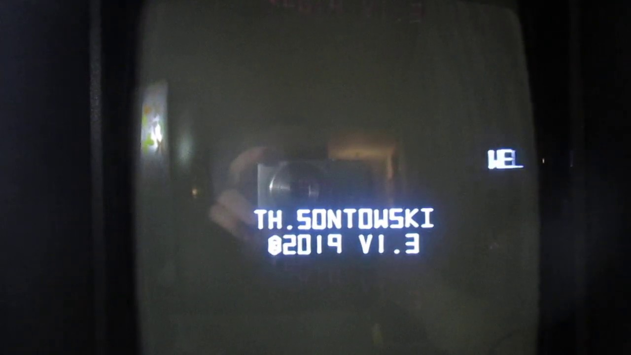 Vectrex / Vecfever - Lunar Lander Credits by Thomas Sontowski