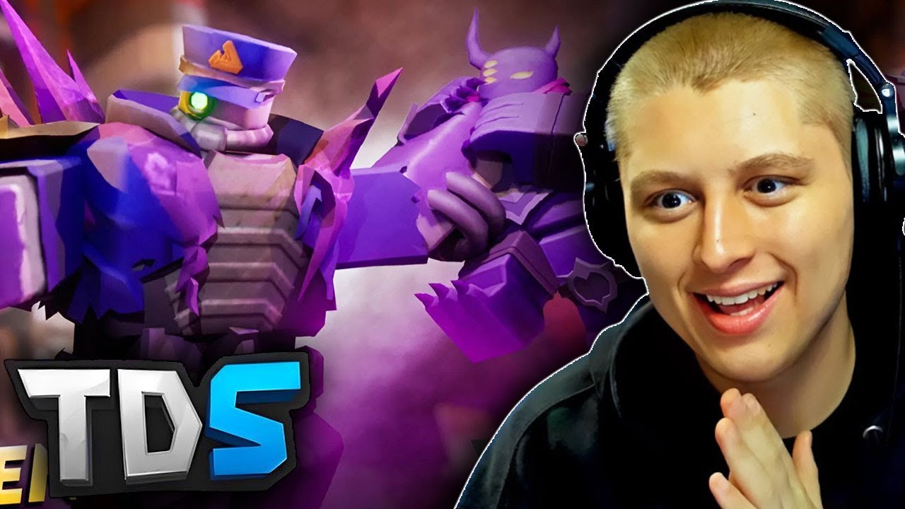 Впервые реагирую на ВСЕ трейлеры симулятора Tower Defense!