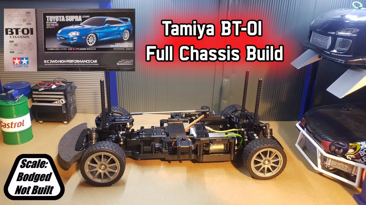 Tamiya's New BT-01 Full Detailed Chassis Build (MR Config)