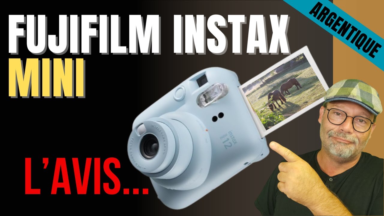 Instax Mini 12, l'ultime test de cet appareil instantané argentique Fujifilm #argentique #fujifilm
