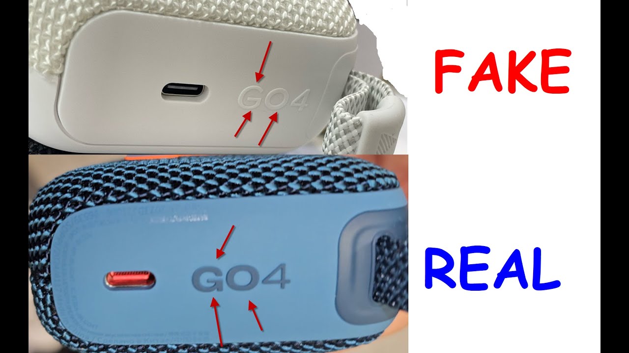 How to spot original JBL GO 4 speakers. Real vs fake JBL GO Ultra-Portable Bluetooth Speaker