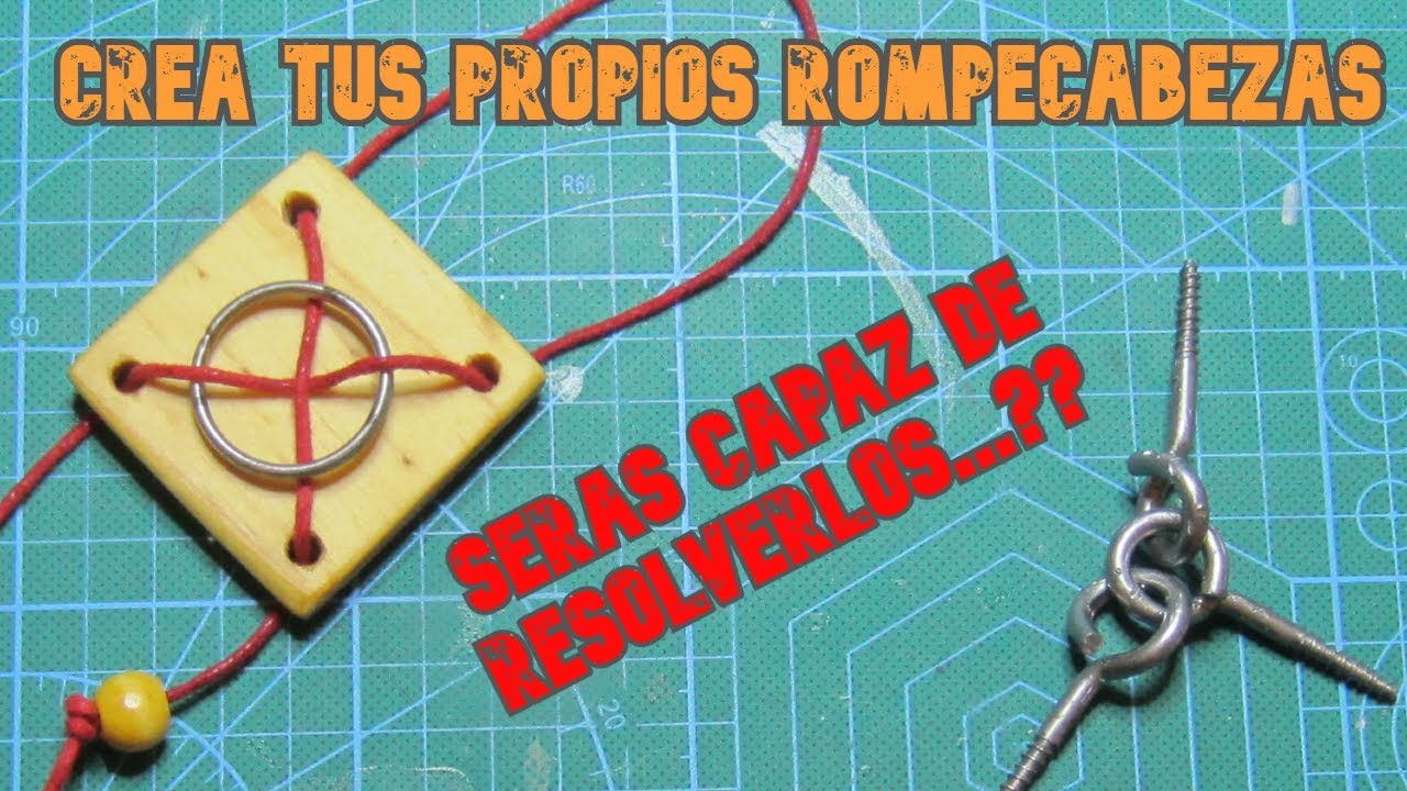 ▶🛠ROMPECABEZAS CASERO ▶🤔JUEGOS DE INGENIO Y HABILIDAD