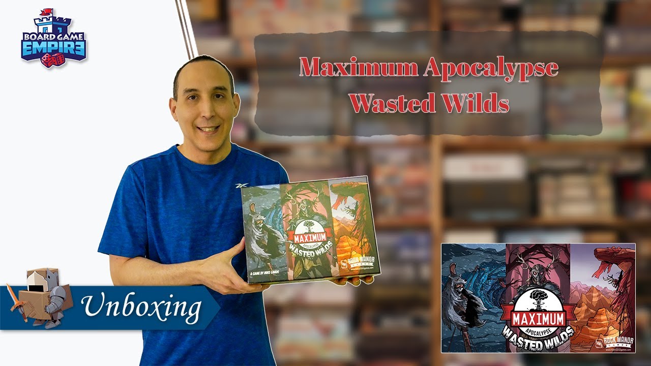 Maximum Apocalypse Wasted Wilds Unboxing