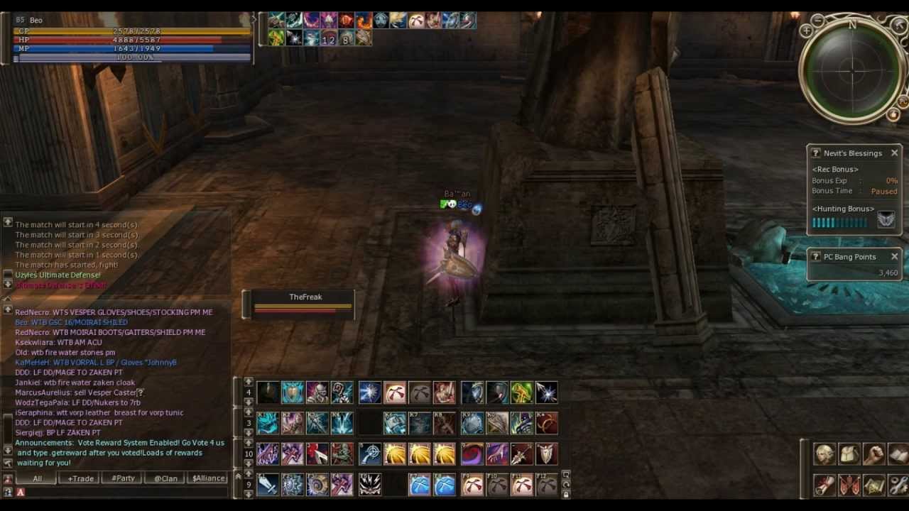 Lineage 2 High Five Shillien Templar Olympiad