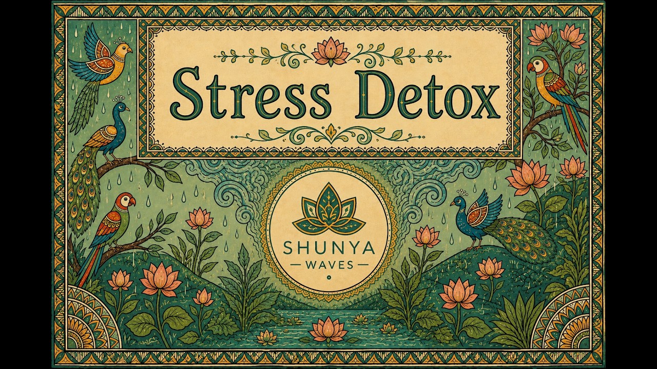 Stress Detox 🌿 Ancient Indian Healing Music for Deep Relaxation & Peaceful Mind | Shunya Waves