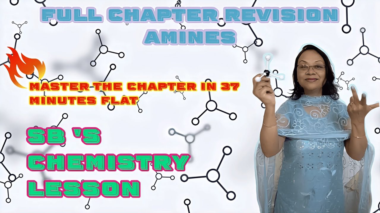 MASTER AMINES IN 37 MINUTES FLAT!! | Full Chapter Revision