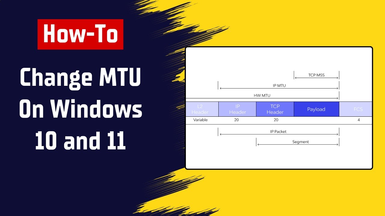 Как изменить MTU в Windows 10, 11 | Настройка параметров MTU в Windows 10 и 11