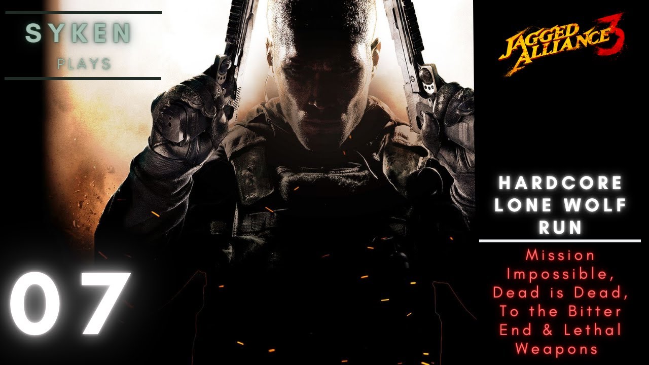 #07 Hunting the GENERAL -  Jagged Alliance 3 - LONE WOLF + Mission Impossible