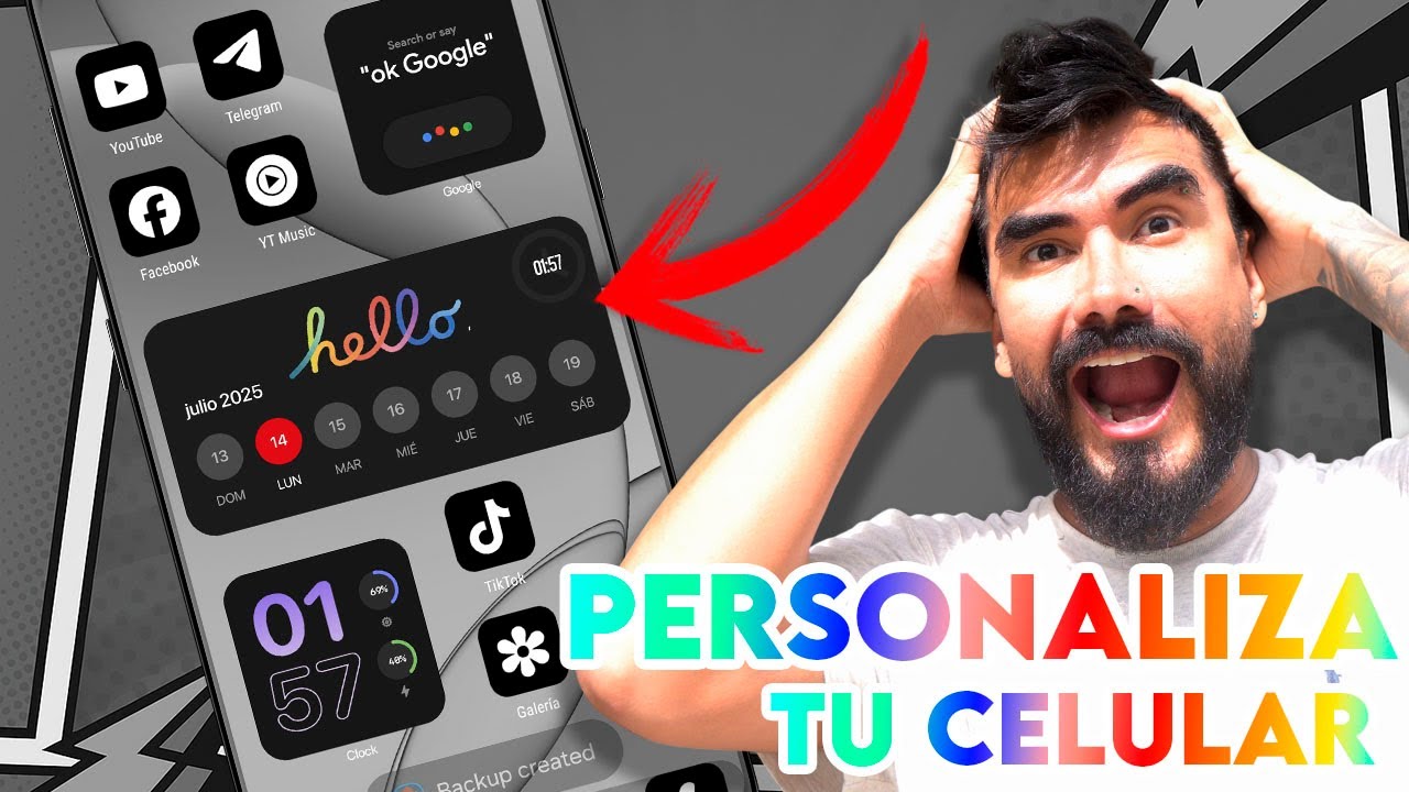 🎨 &iexcl;PERSONALIZA tu ANDROID como un PRO! 💥📱 Trucos, Apps y Tips que DEBES PROBAR 😱✨