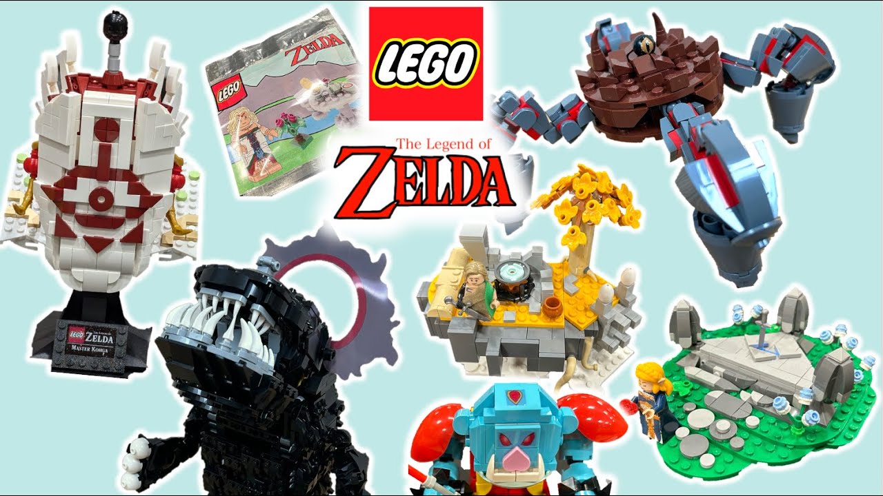 40 Lego Zelda models in real life: FULL collection tour 2025!