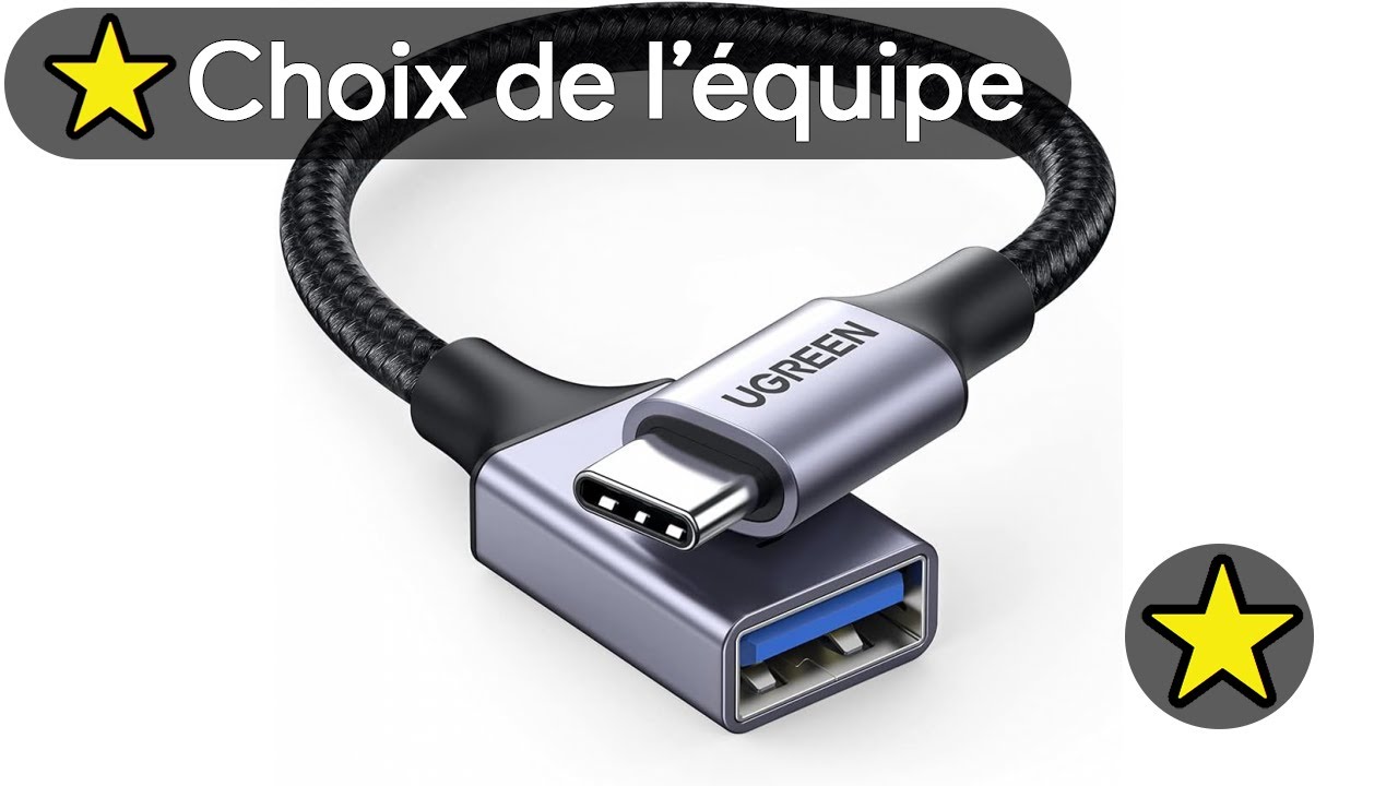 🏆 TOP 3 MEILLEUR CABLE USB TYPE C VERS USB FEMELLE 2025
