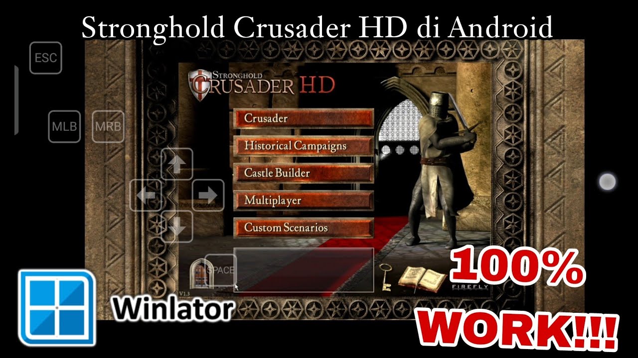 Tutorial cara bermain Stronghold Crusader HD di Android 100% Work!!!