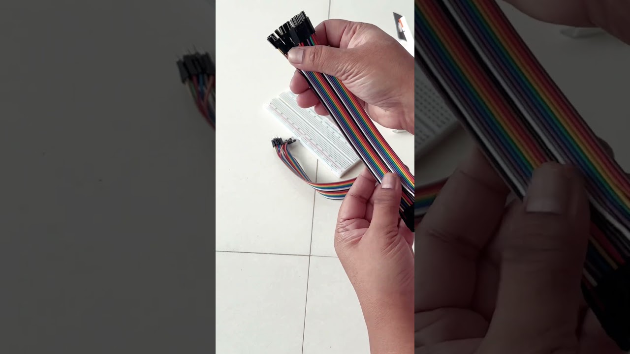 Breadboard 840 point with jumper wires Set(10+10+10) #unboxing #amzonmustbuy #amazonproducts