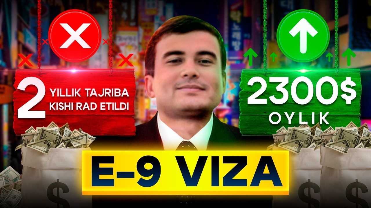 3-Qism: 2300$ OYLIK, 100 kishi, LEKIN QANCHA QOLADI? 2 kishiga VIZA BERMADI, Yashirin haqiqatlar!