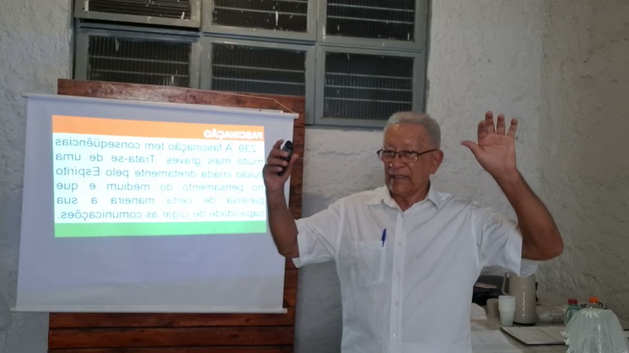 Palestra vom professor Edimilson :  Obsessão Complexa
