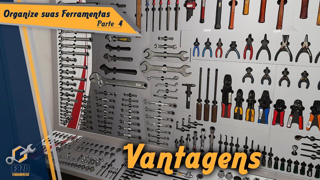 DESCUBRA POR QUE TER UM ORGANIZADOR | Organize suas Ferramentas - Episódio 4 | FAZO FERRAMENTAS