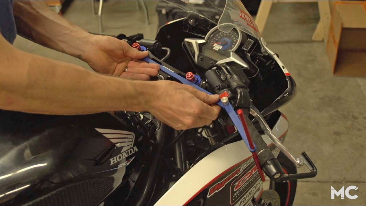 How To Align Clip-On Handlebars | MC GARAGE