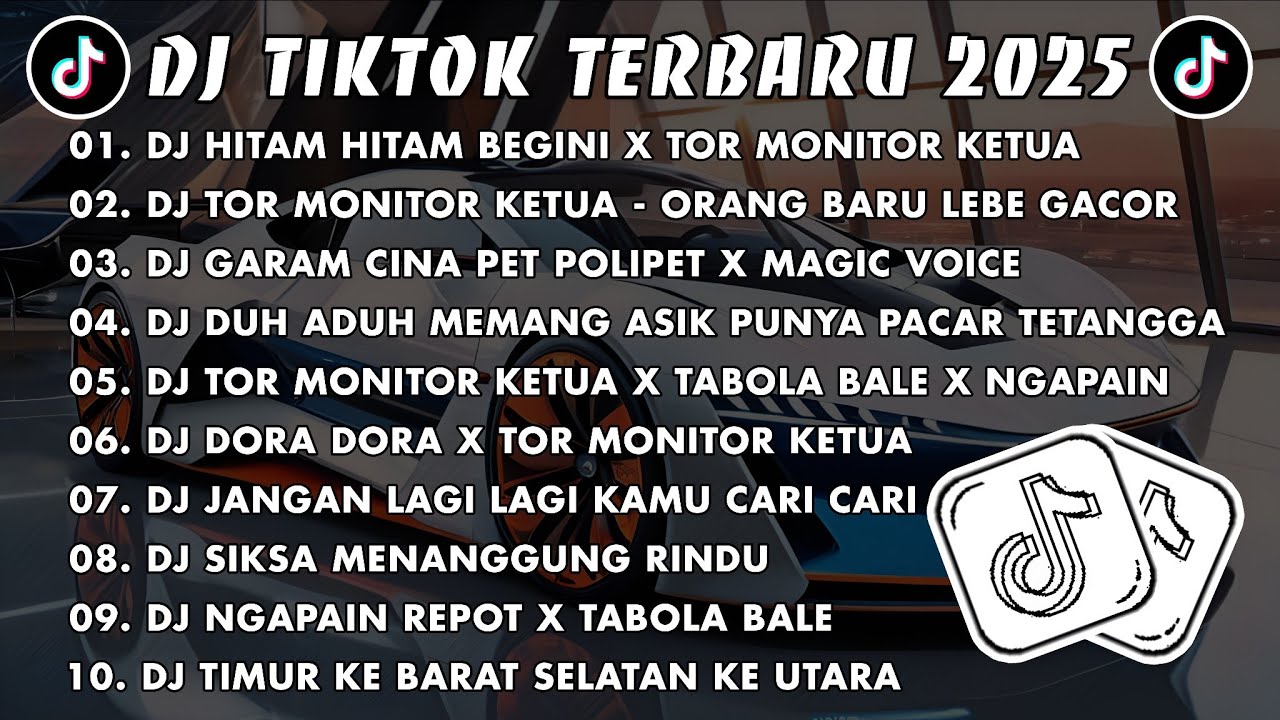 DJ TIKTOK TERBARU 2025 🎧 DJ HITAM HITAM BEGINI 🎵 DJ TOR MONITOR KETUA - ORANG BARU LEBE GACOR VIRAL 